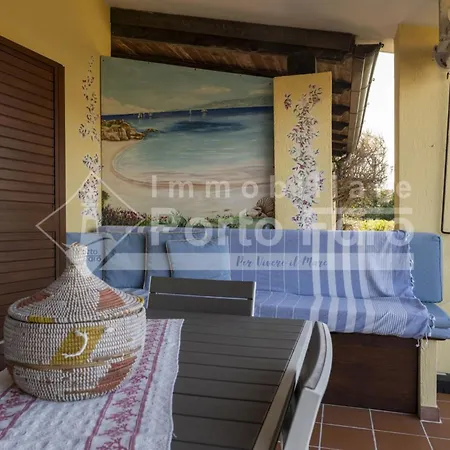 B2 Vecchio Marino - Villino A Schiera Vista Mare 펜션 *